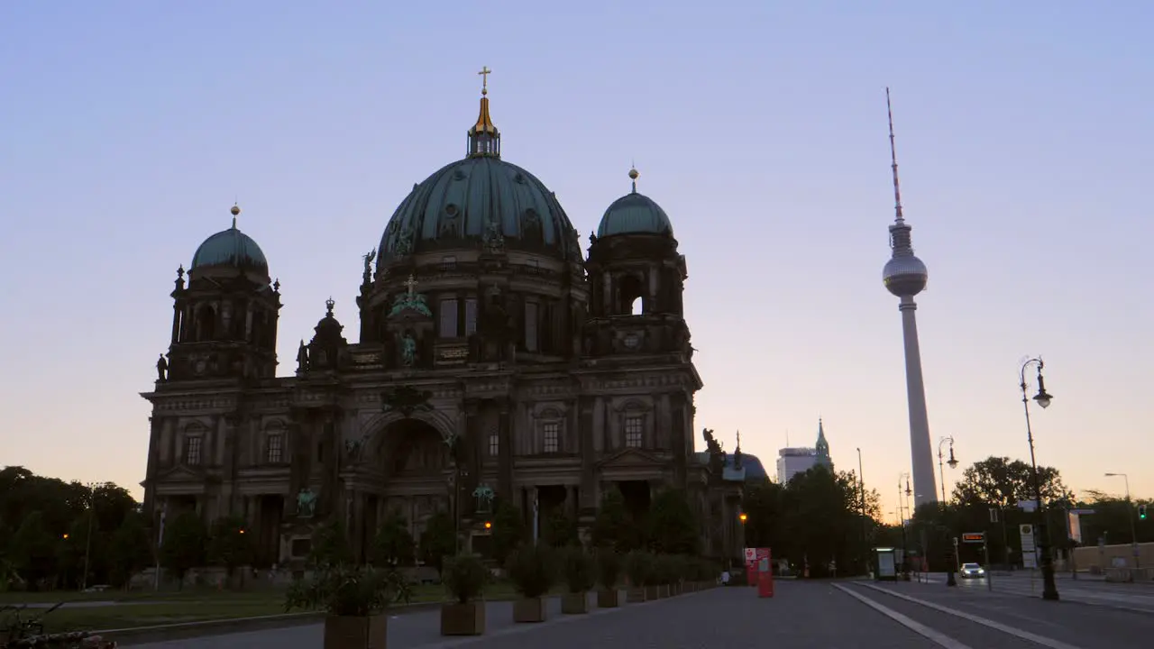 Berlin Cathedral at Sunrise