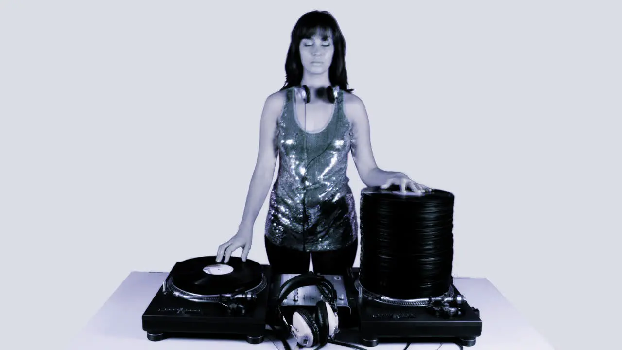 Young Woman DJ 04