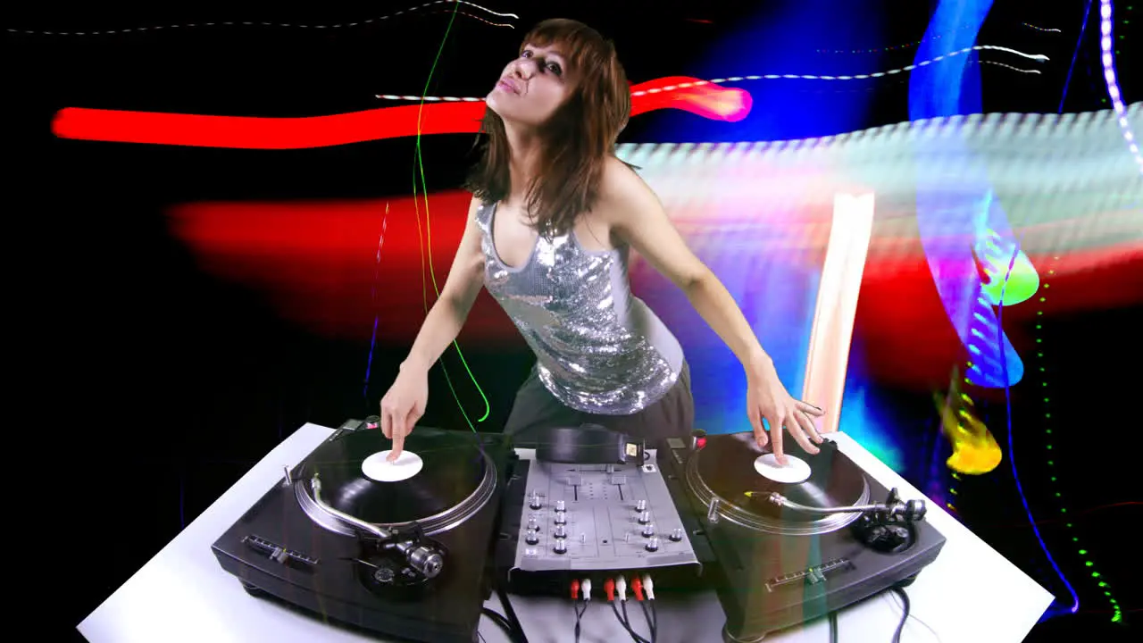 Young Woman DJ 05