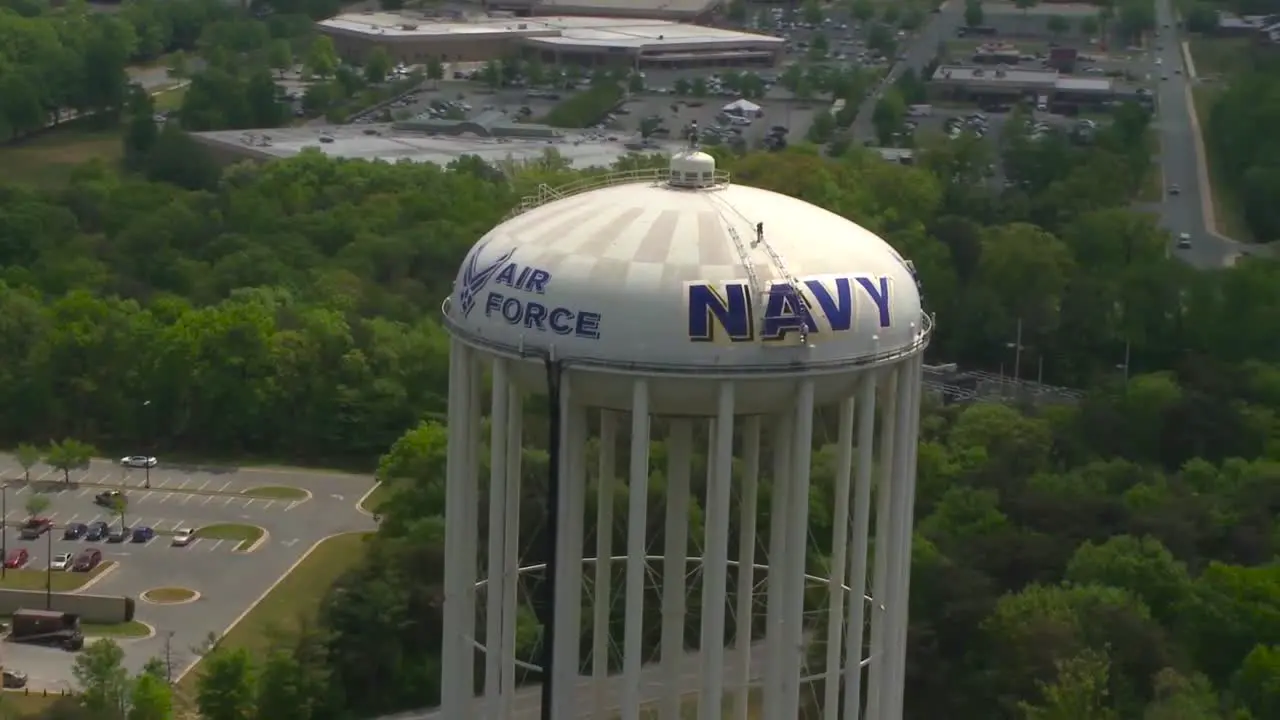 Aerial Shots Over Joint Base Andrews In Maryland