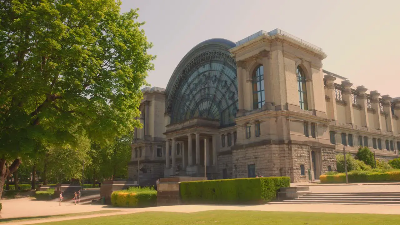 Historical Architecture Of The Royal Museum of the Armed Forces and Military History In The City of Brussels Belgium