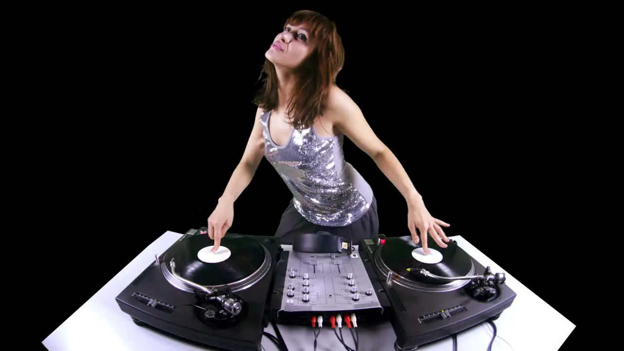 Young Woman DJ 01