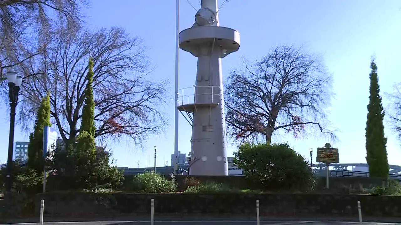 USS OREGON MEMORIAL IN PORTLAND OREGON