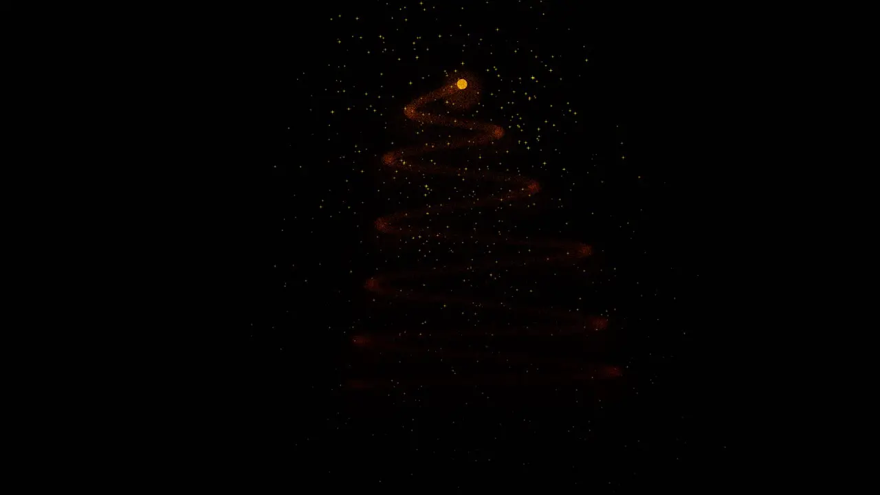 Animated Christmas tree and snow white overlays