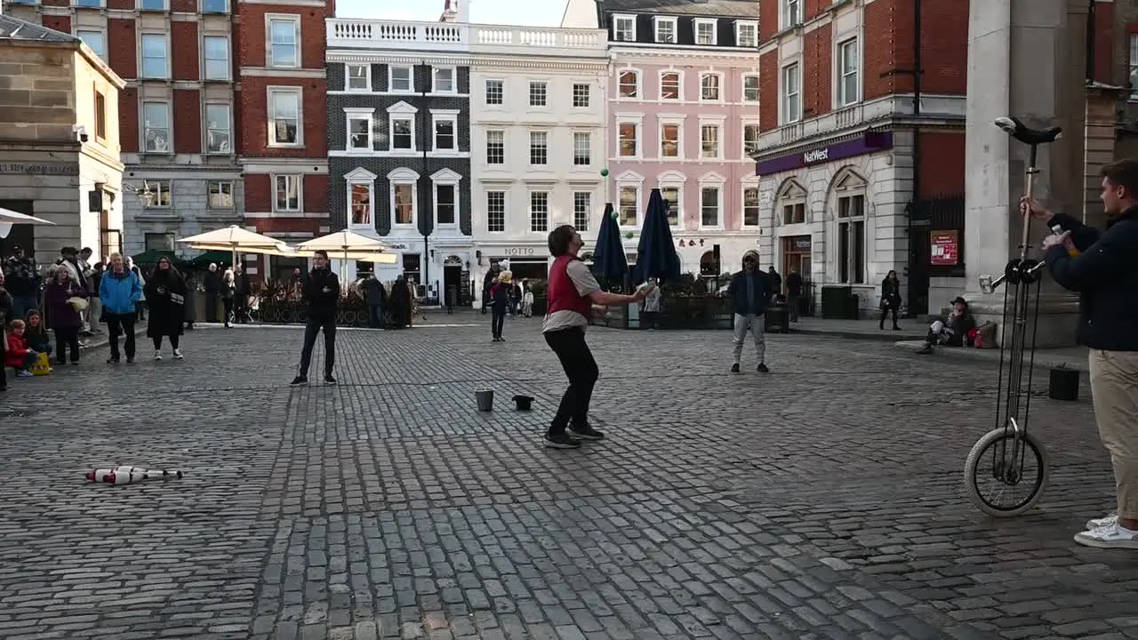 Look how many balls I can juggle with London United Kingdom