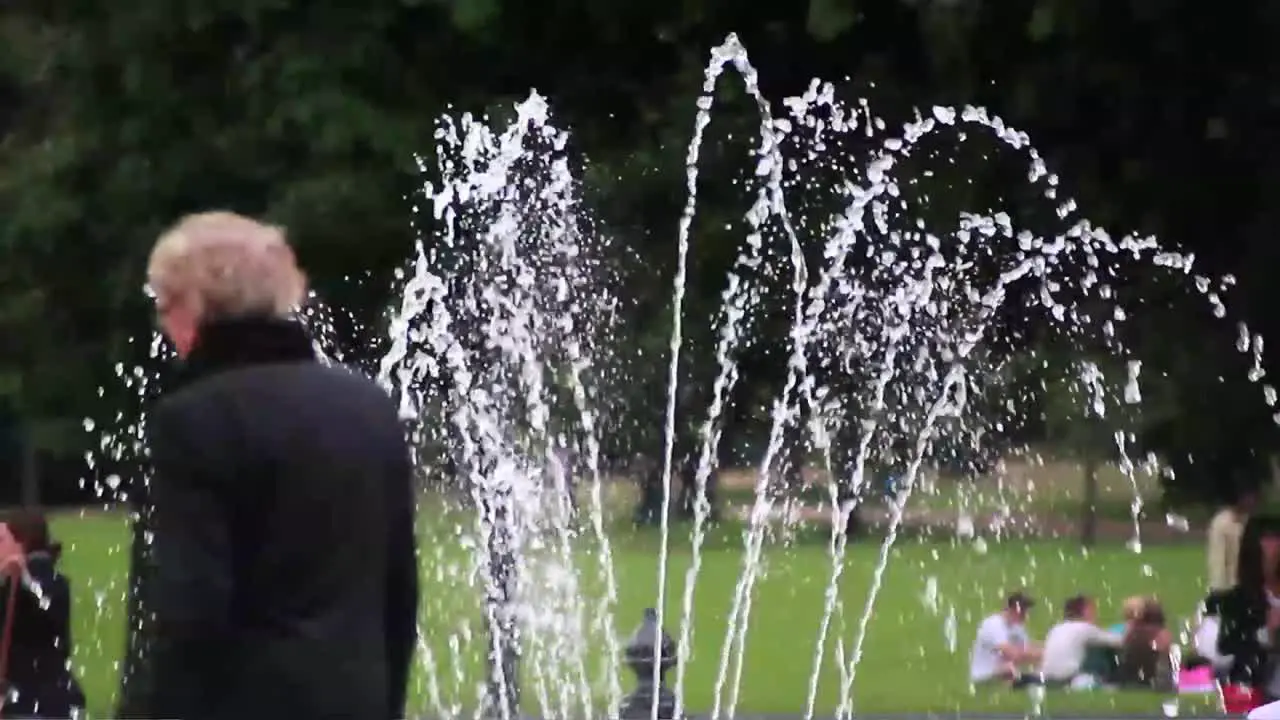 Fountain in Hyde Park London