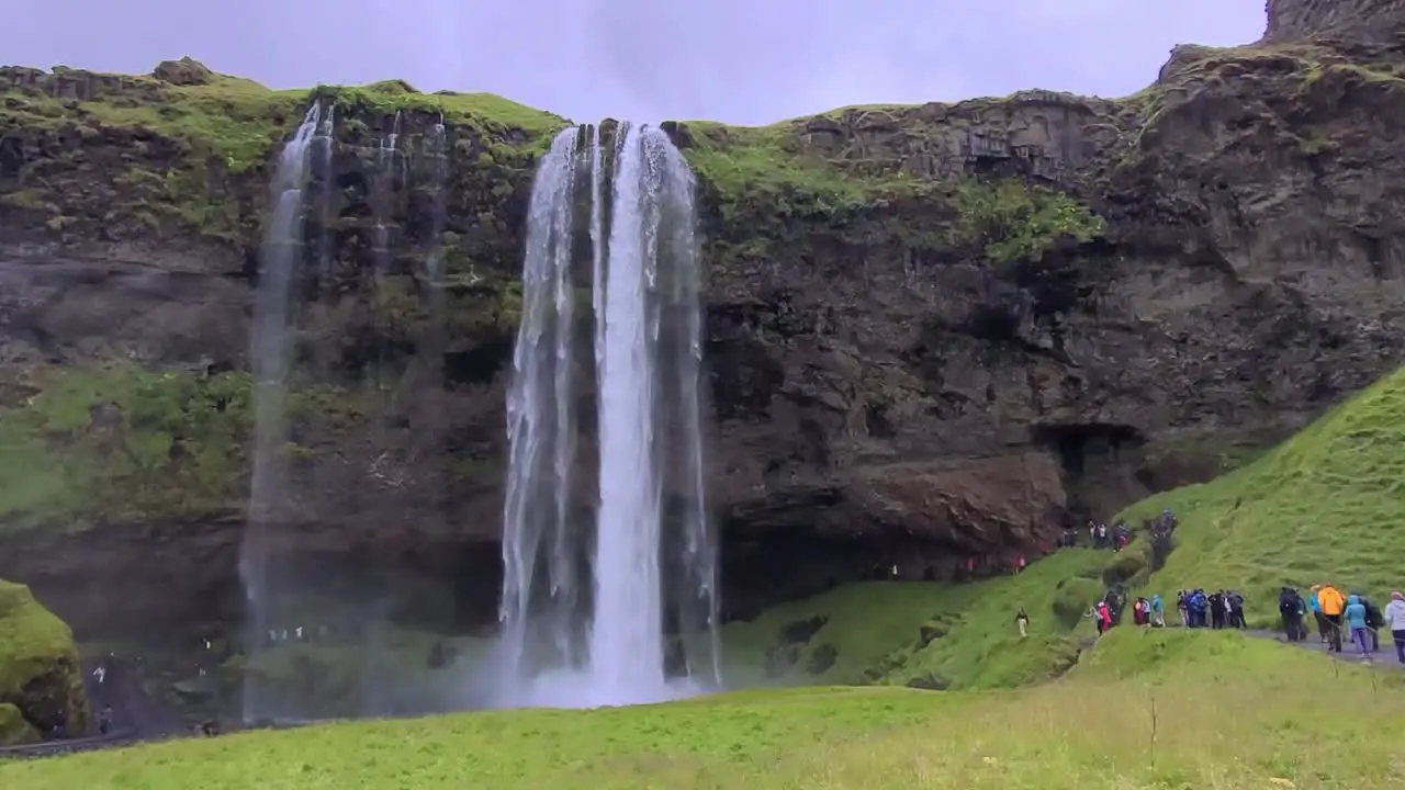 seljalandsfoss waterfall in iceland during the day