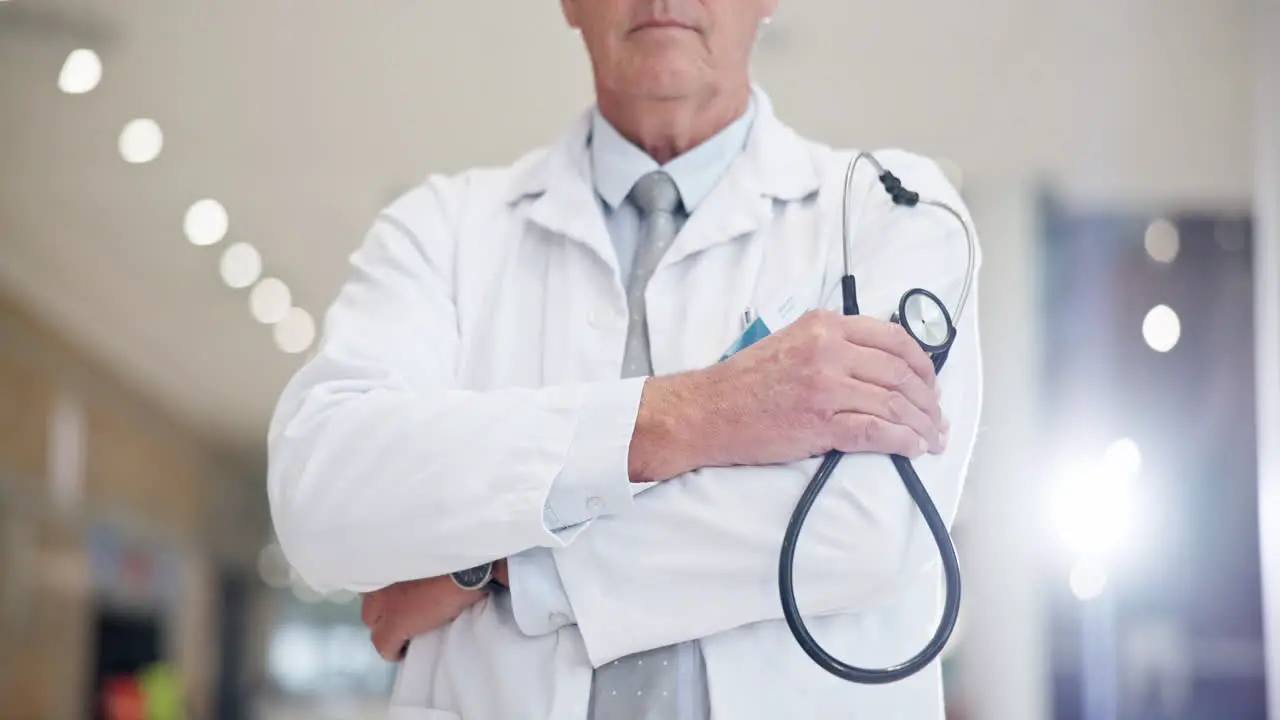 Hands with stethoscope doctor