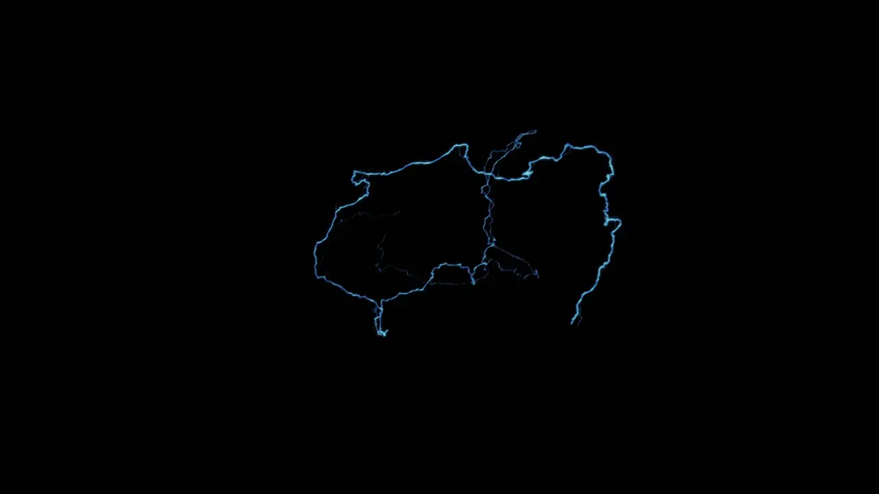 Generation of electrical rays simulation of Thor's powers