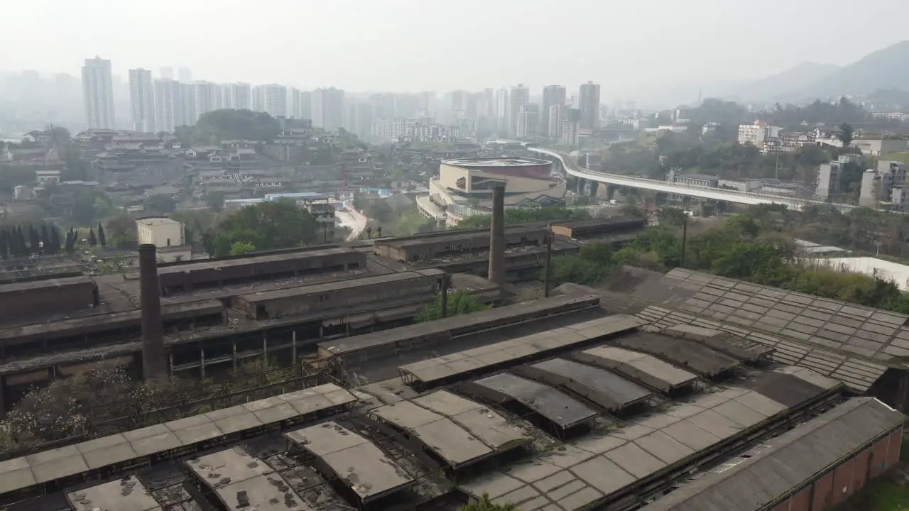 Chongqing Special Steel Plant which is about to be transformed into a cultural and creative base