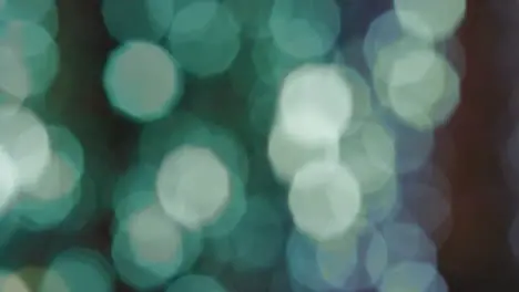 Bokeh green and blue background spotlight