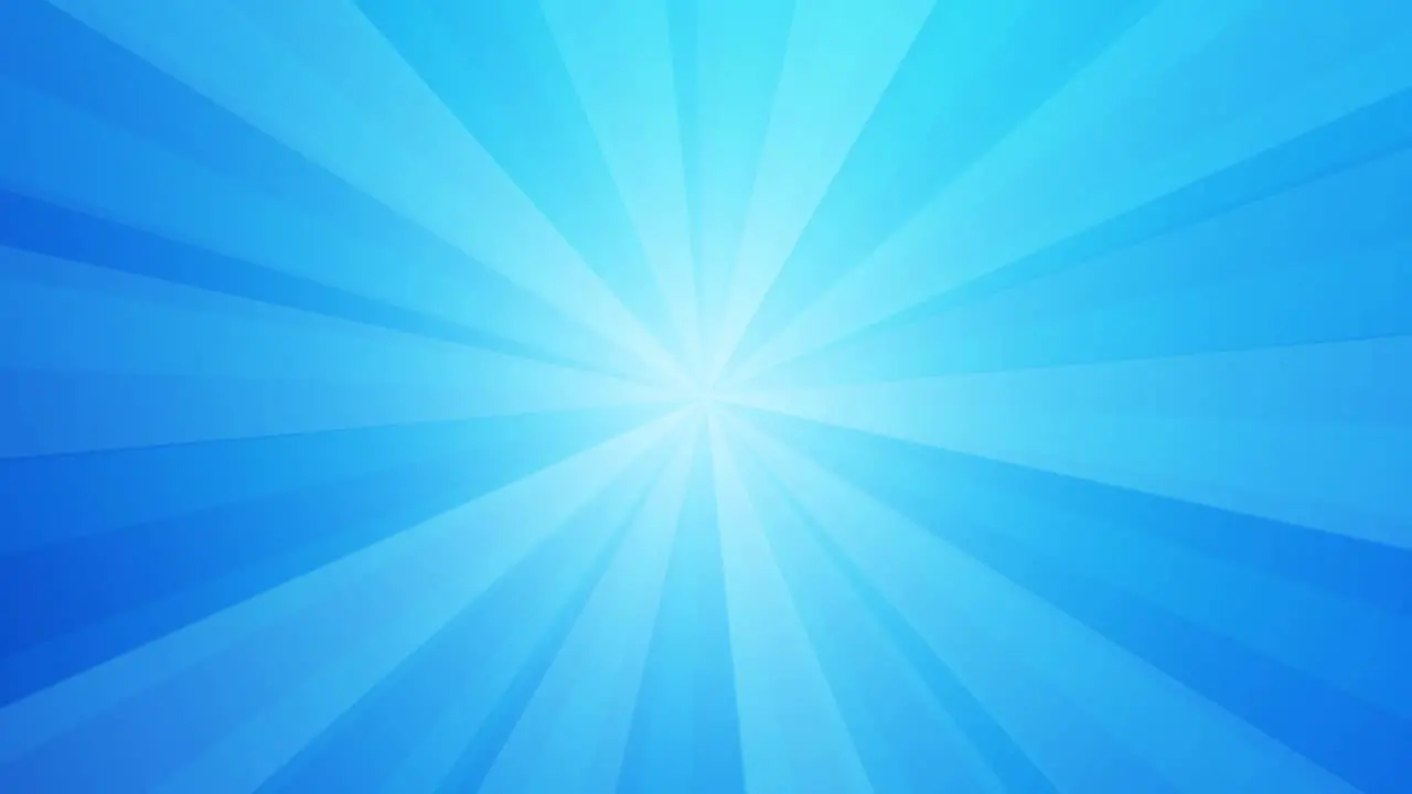 abstract blue background with rotating moving beams and rays 4k futuristic modern loopable backdrop