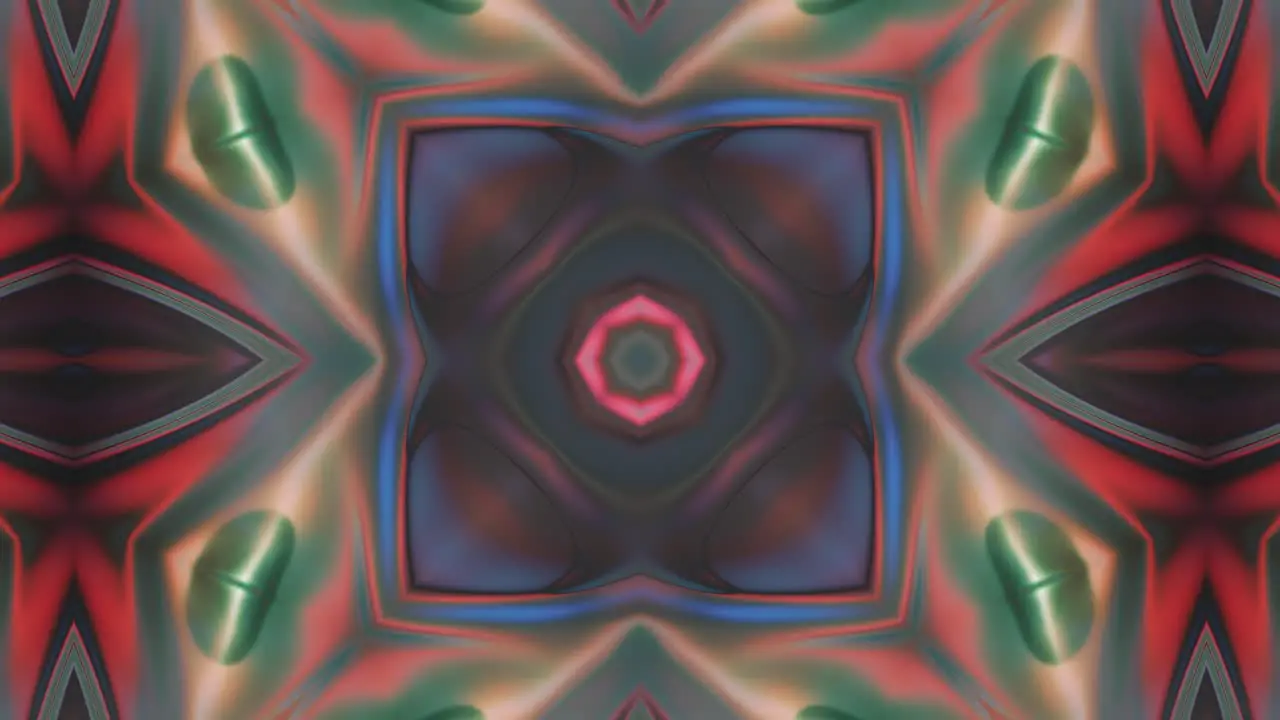 Seamless Looping Kaleidoscope Background animation