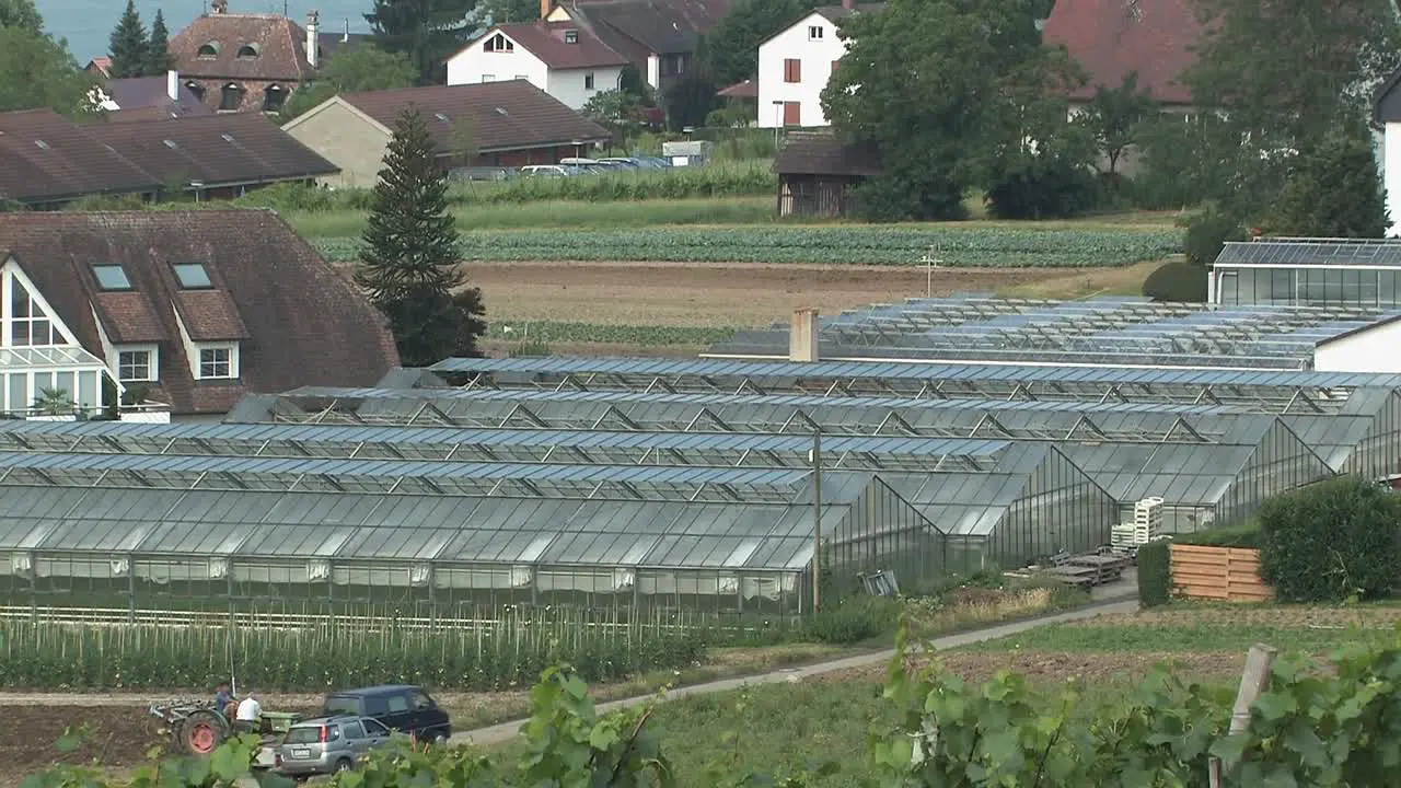 Green house at Lake Constance in Germany