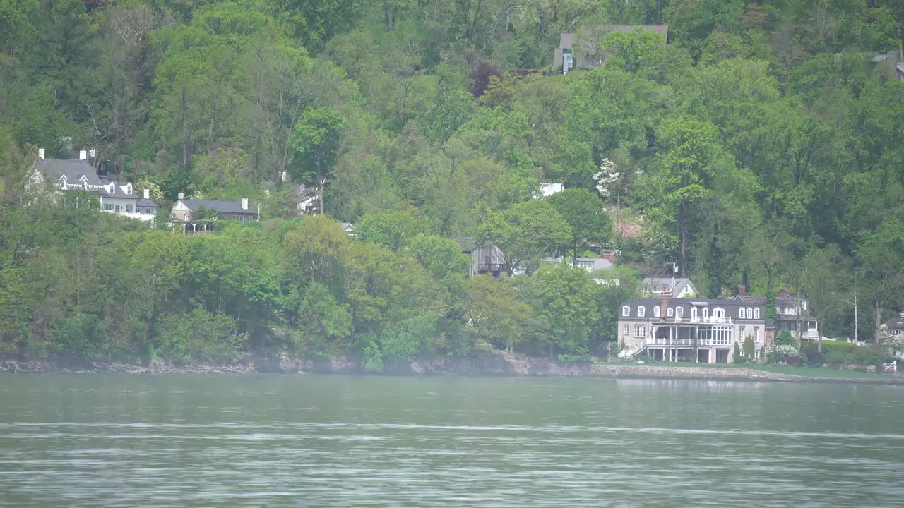 Hudson River views during spring