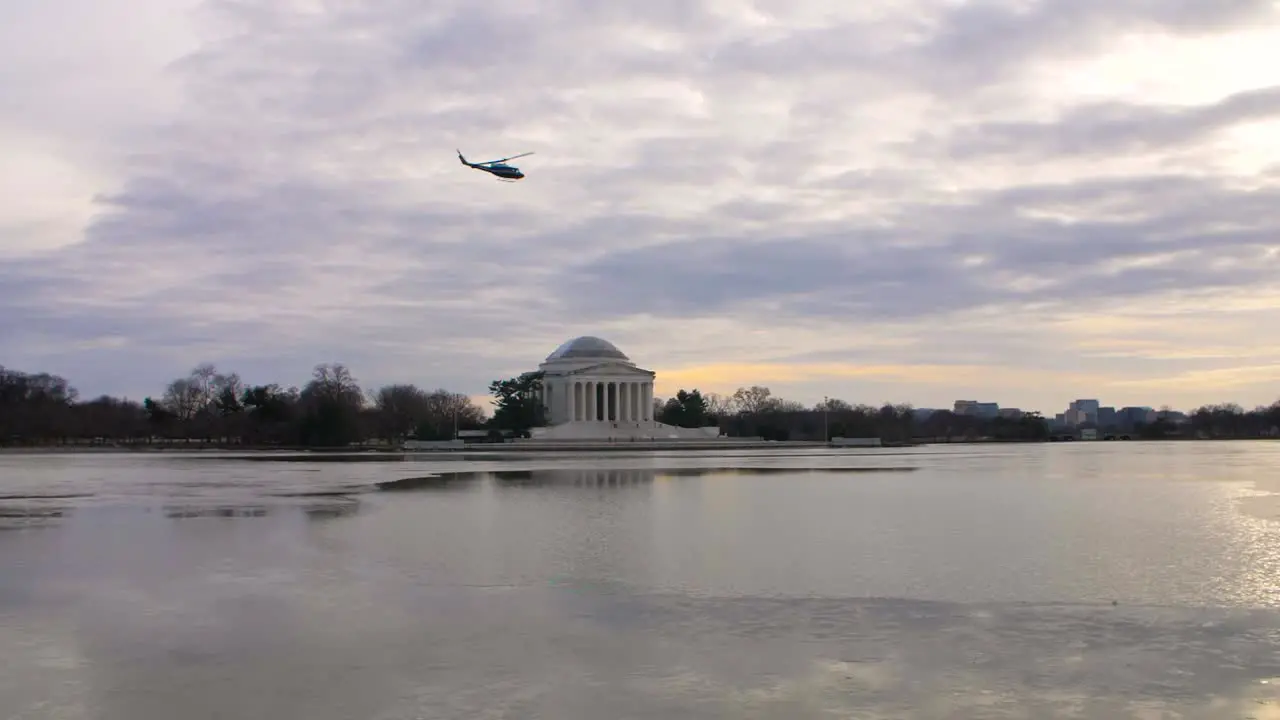 Jefferson Memorial Slow-mo 1080p in Washington DC