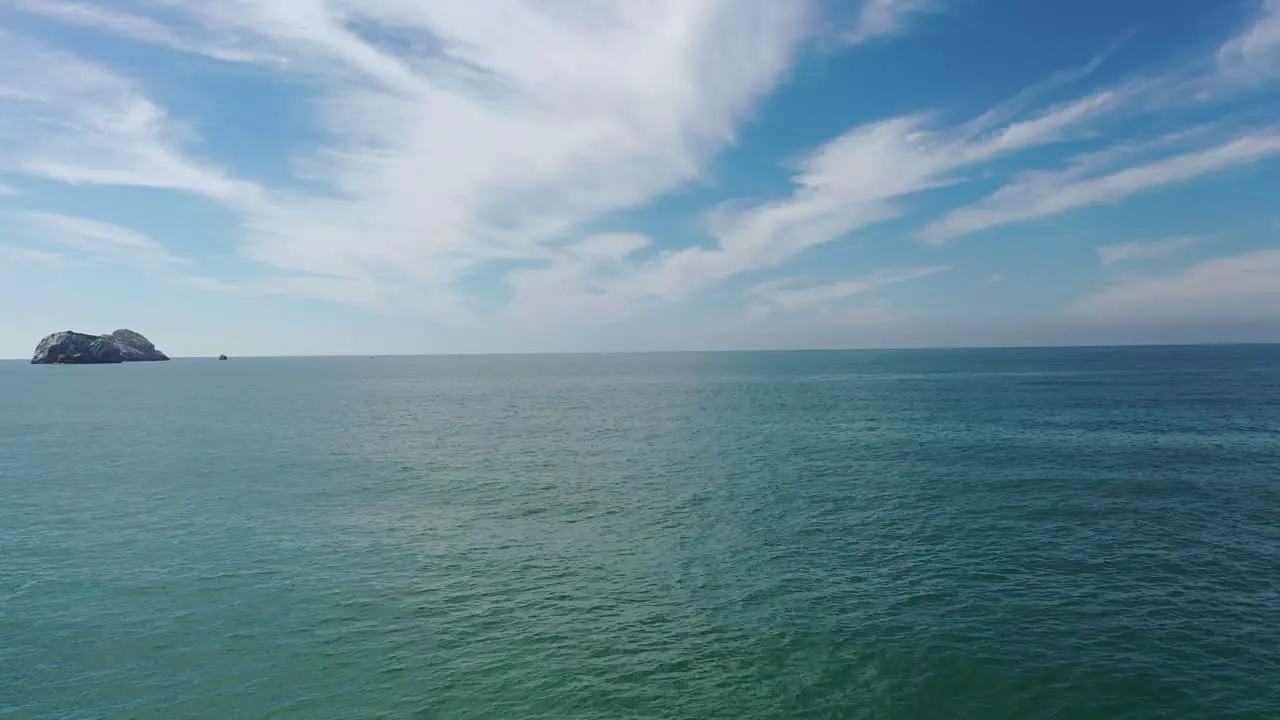 Mazatlan Mexico Aerial Coastal View