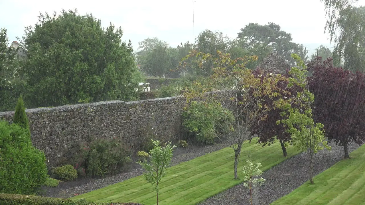 Ireland Rain In County Offaly