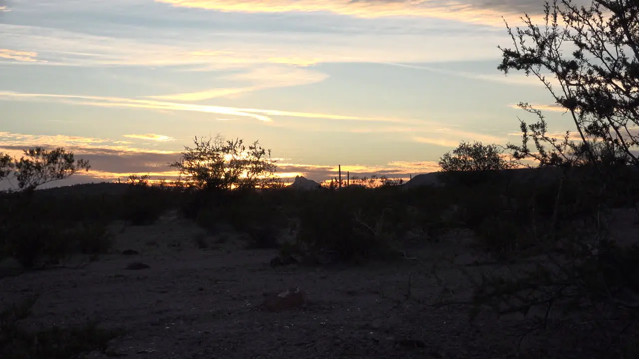 Arizona Zoom On Sunset Mountain