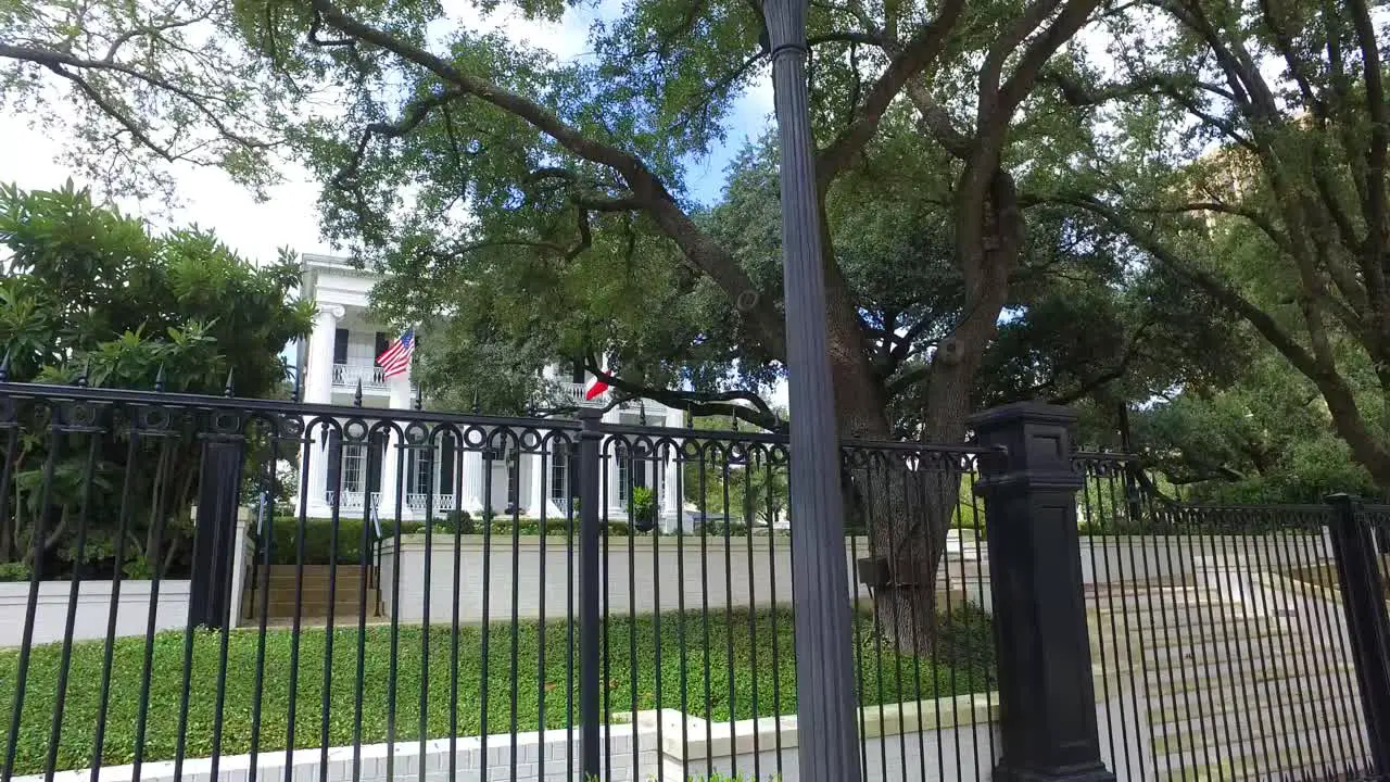 The Texas Governor's Mansion is a stones throw from the amazing Texas State Capitol building