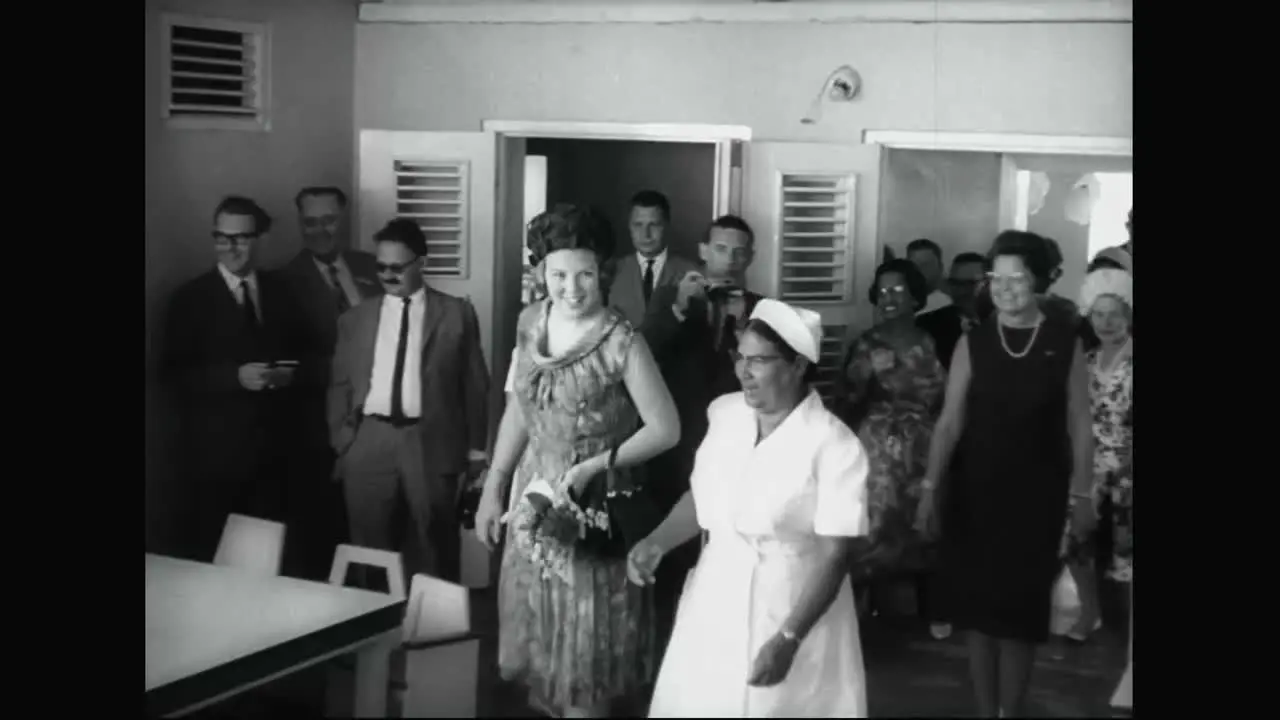 The Dutch Princess Beatrix Goes On A Tour In Curacao In 1965