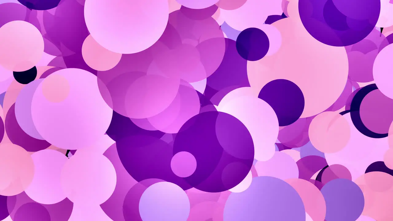 Colorful background full of rotating colored circles in retro style