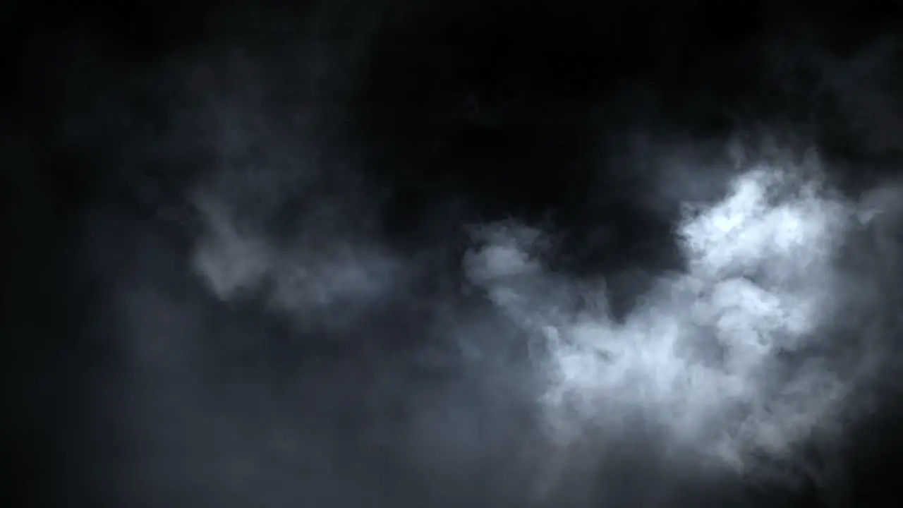 Immersive mesmerising magic horror-show spooky Halloween smoke cloud VFX insert element in 4k slow-motion