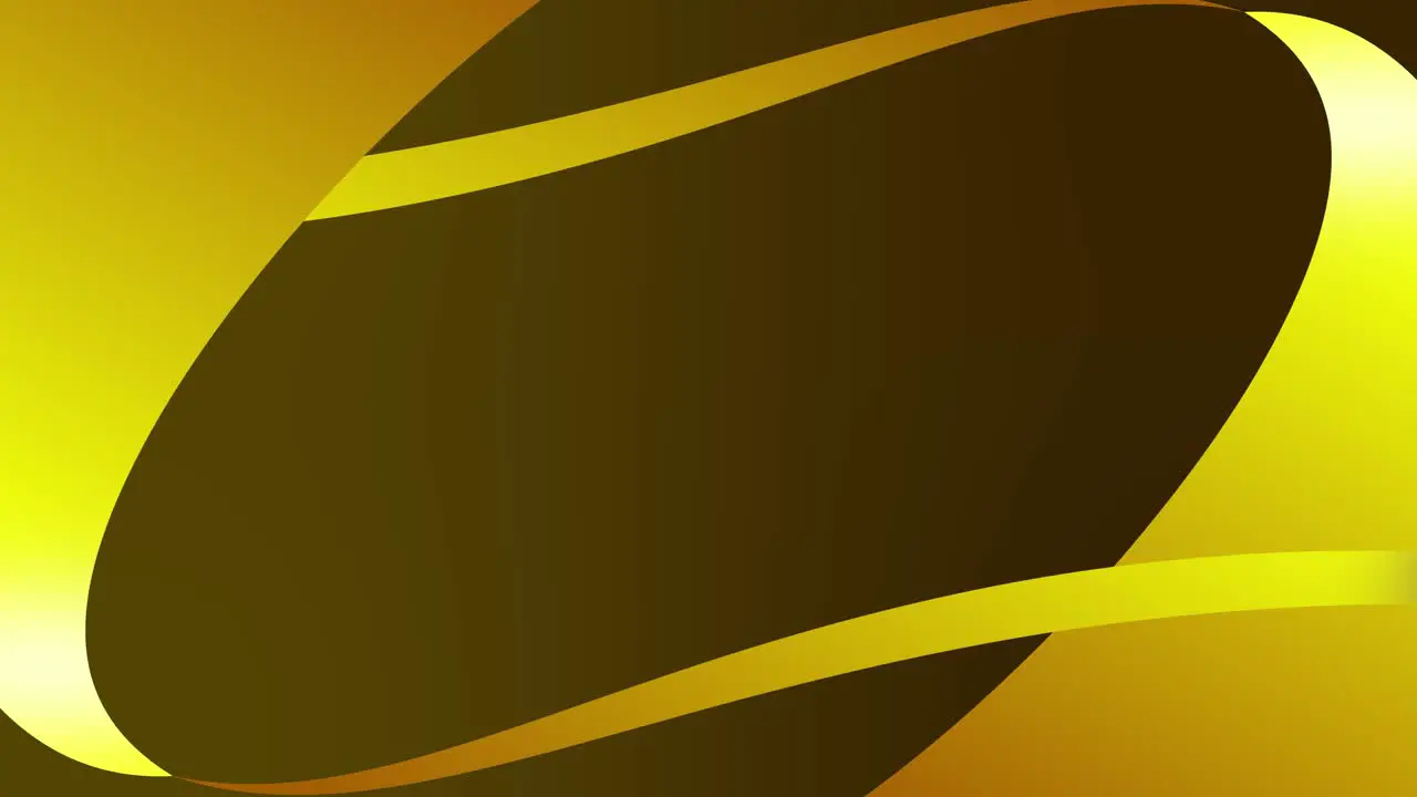 Ribbon intro smooth animation with gradient background visual effect motion graphics shape symmetry colour golden yellow