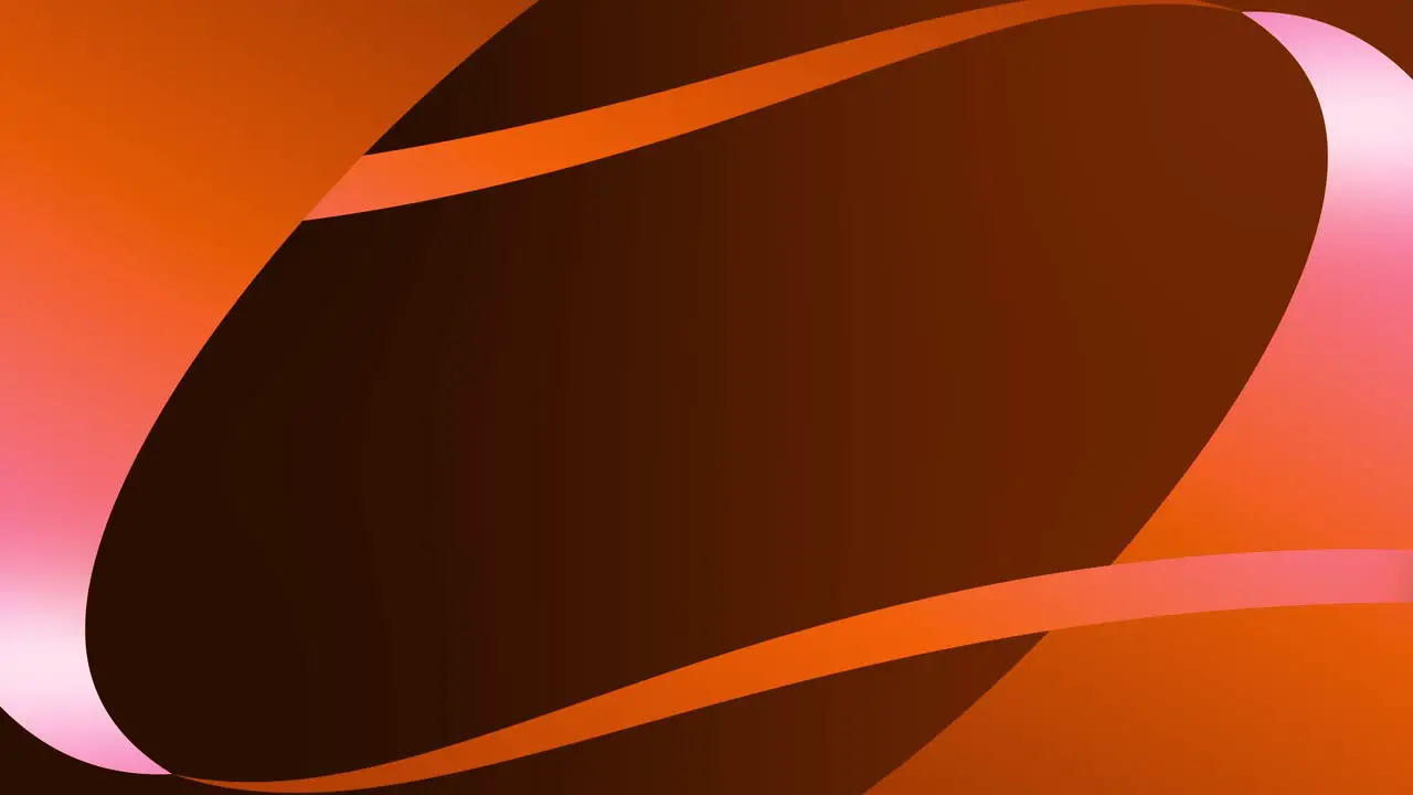 Ribbon intro smooth animation with gradient background visual effect motion graphics shape symmetry colour orange brown