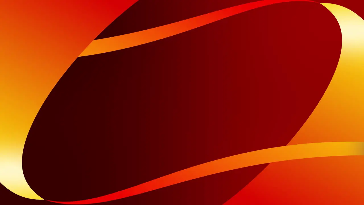 Ribbon intro smooth animation with gradient background visual effect motion graphics shape symmetry colour red orange