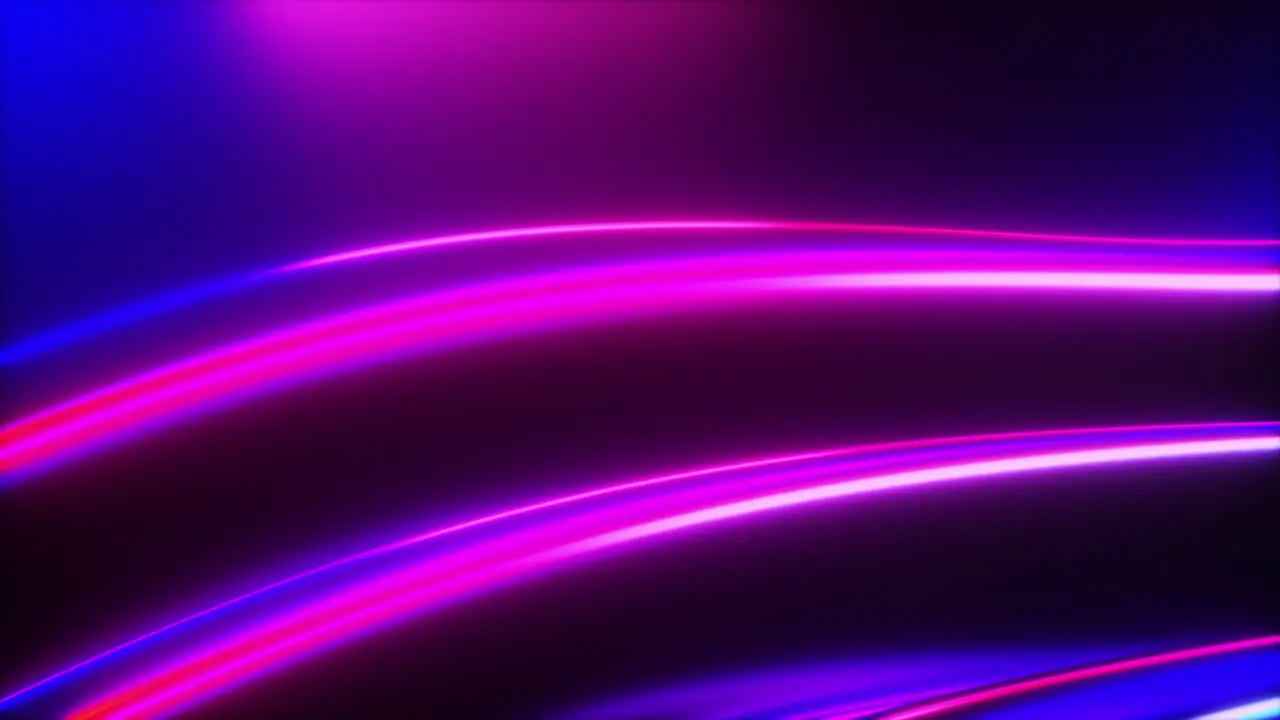 Abstract Wavy Fluid Loop Animation in 4K