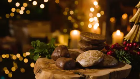 Christmas At Home With Traditional German Christmas Lebkuchen On Table 1