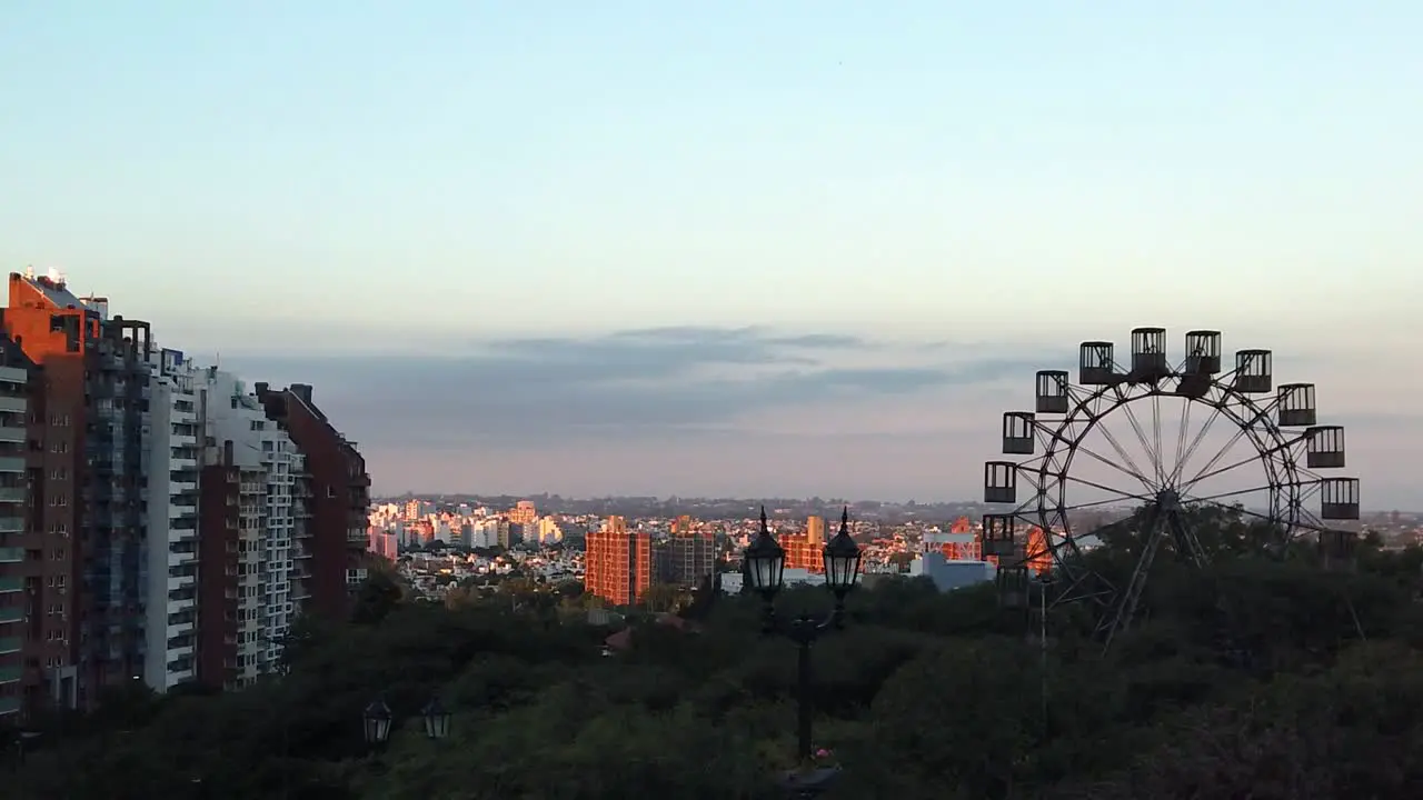 Cordoba Argentina cityscape with blue and clean sky during daylight