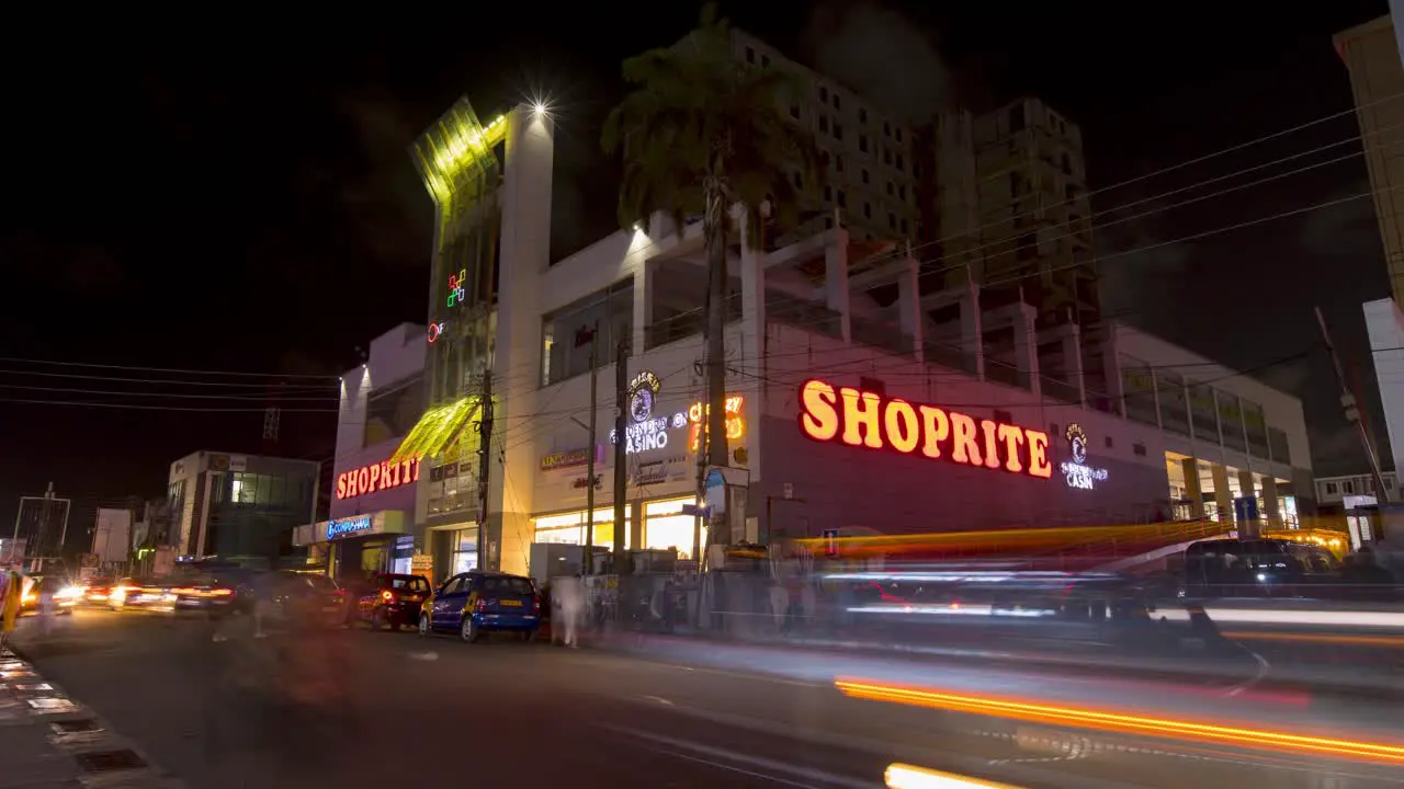 Night Timelapse Osu Oxford Street Business Shopping Center