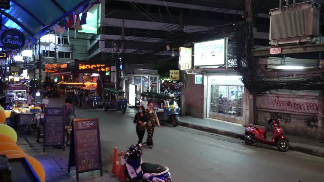 A quiet evening in Nana Plaza soi 4 Bangkok