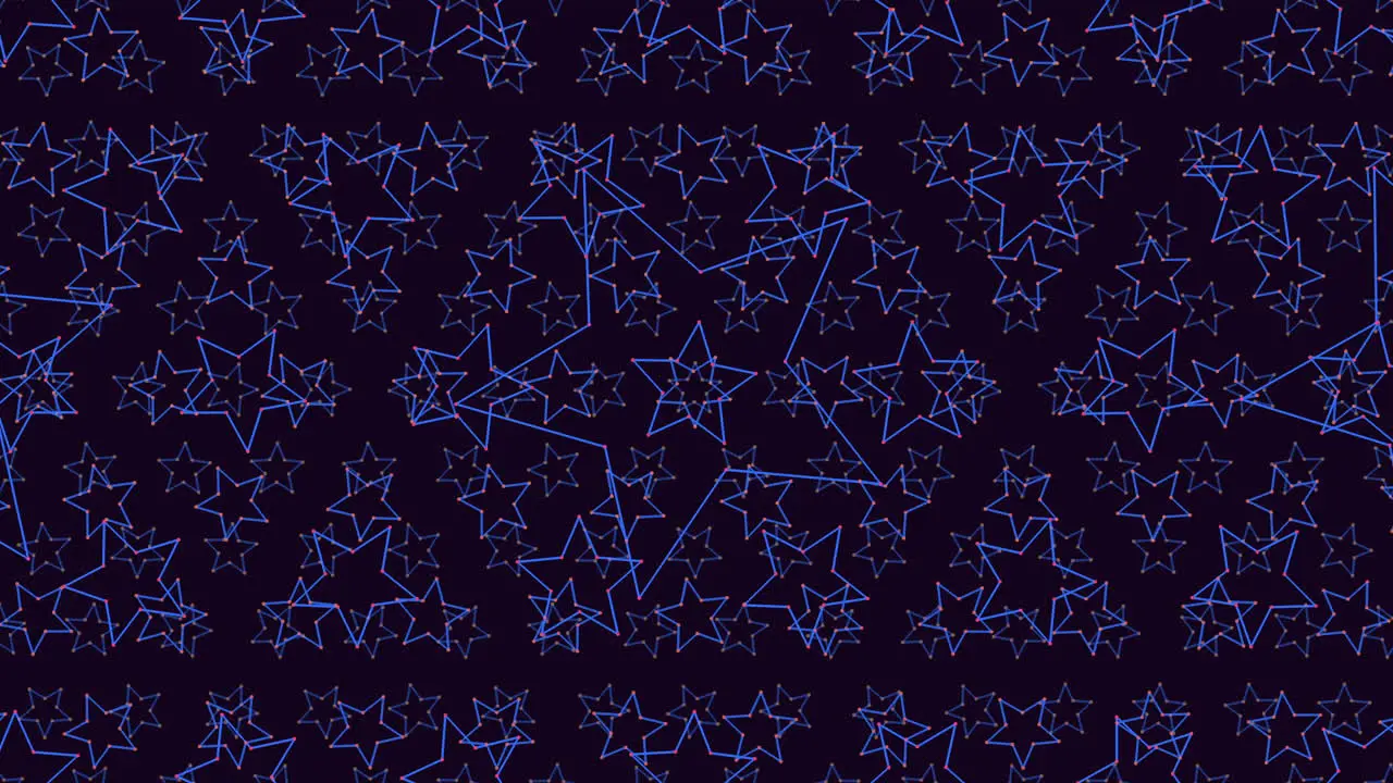 Mesmerizing blue and black starry pattern on dark background