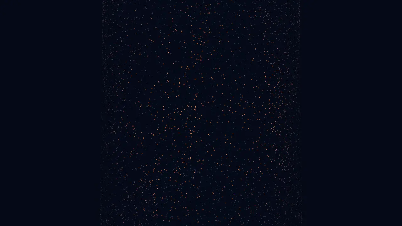 Starry pattern white dots on black background