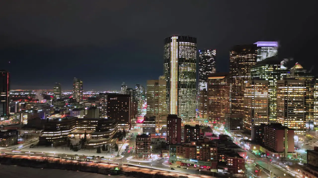 Hyperlapse of the City of Calgary's East Village and Calgary Tower