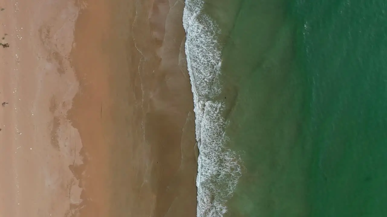 Looking Down At Beach And Waves At Balochistan