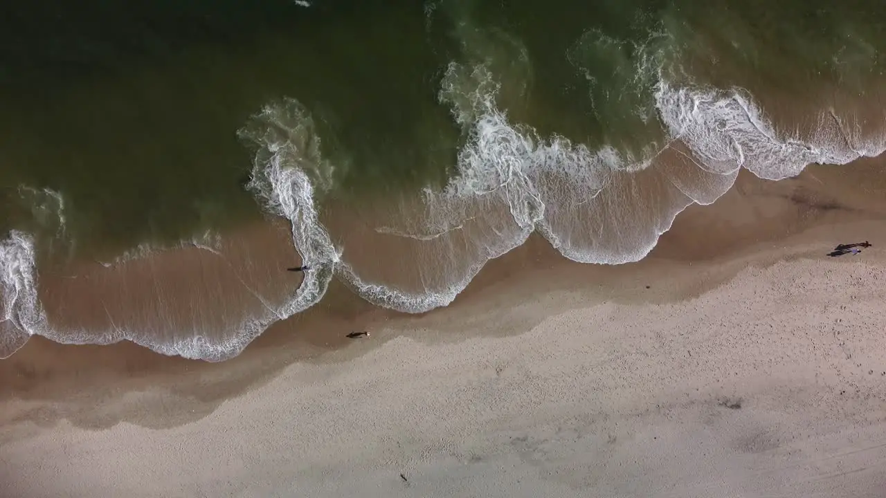 Aerial View of East Hampton Main Beach Long Island New York