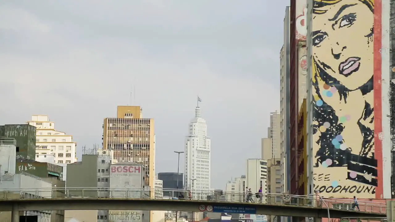 Street shots of Sao Paulo City Brazil