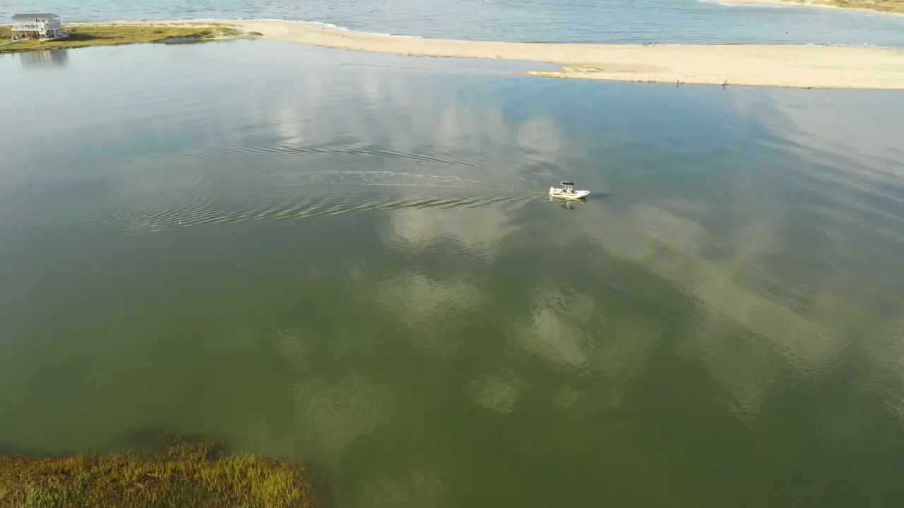 Aerial view of Oak Island North Carolina-2