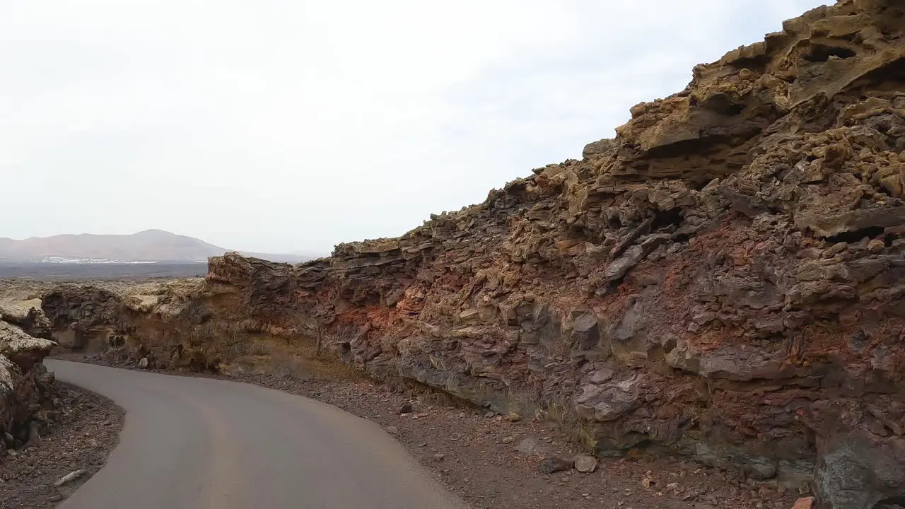 Timanfaya protected natural park of Lanzarote Canary Islands volcanic zone Laba eruptions