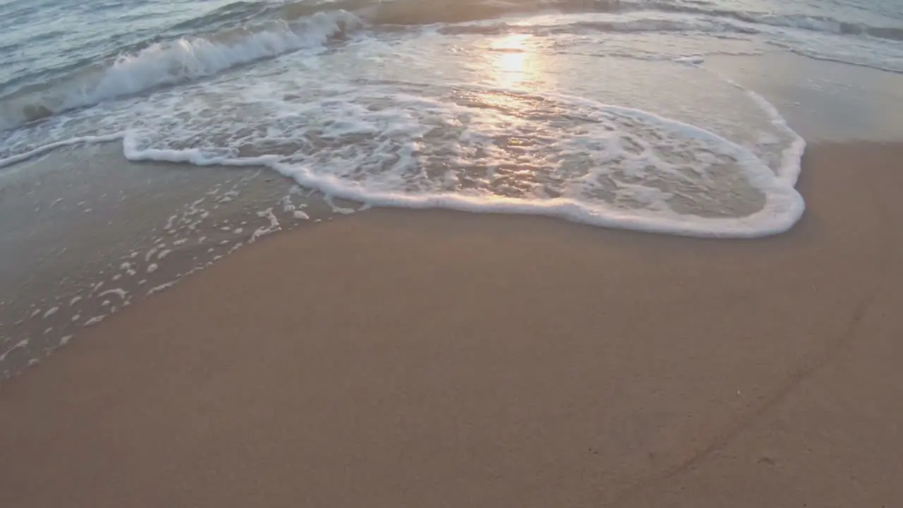 Sandy Beaches of the Baltic Sea at Sunset-2