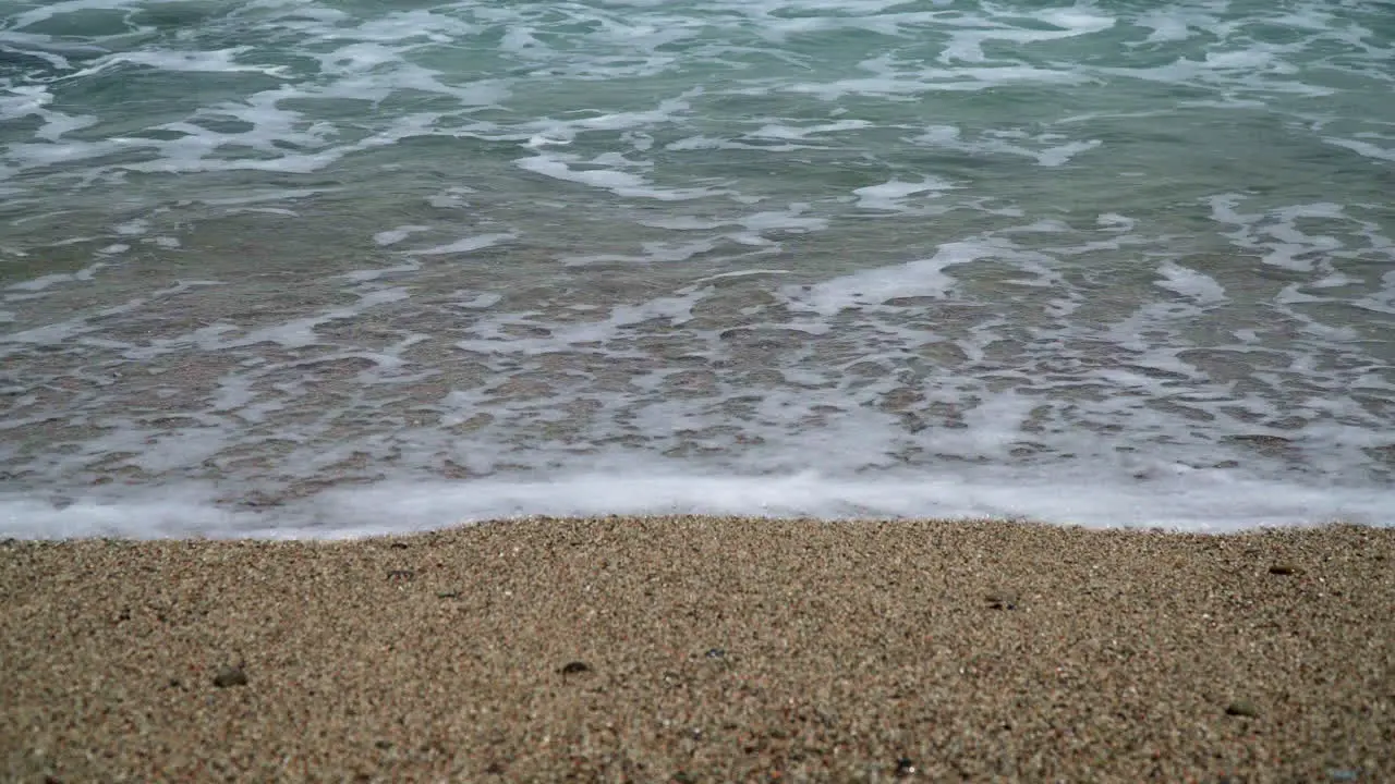 Coastal Waves Along the Beach of San Bartolo Lima Peru