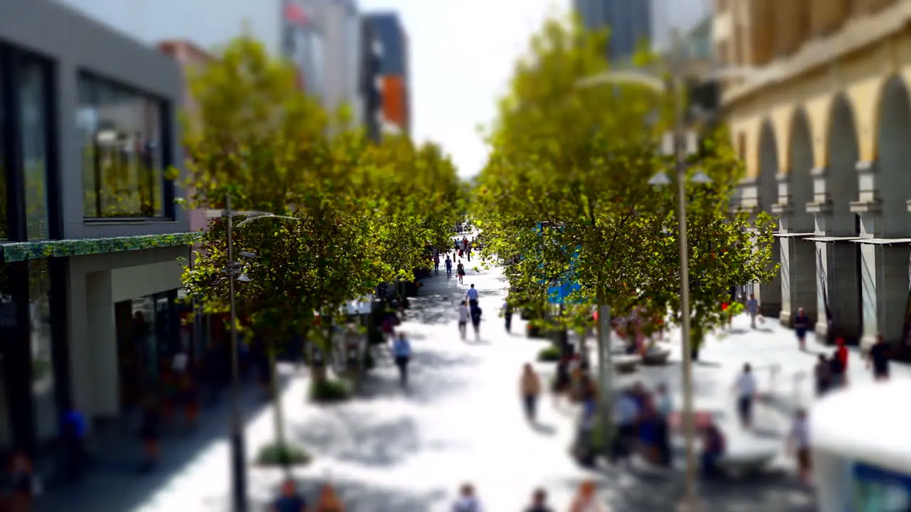 Perth City Downtown People Traffic Crowds Daytime Timelapse 2 by Taylor Brant Film