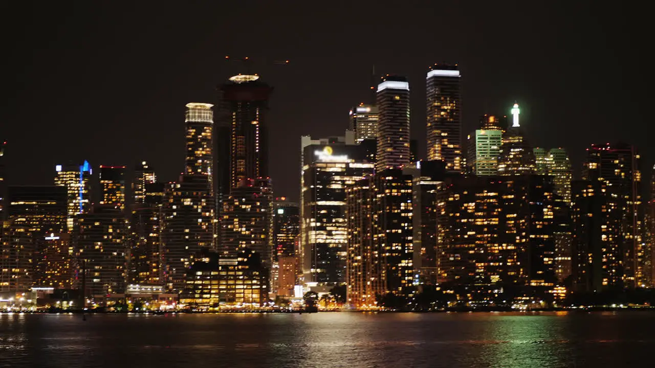 Toronto Skyscrapers at Night