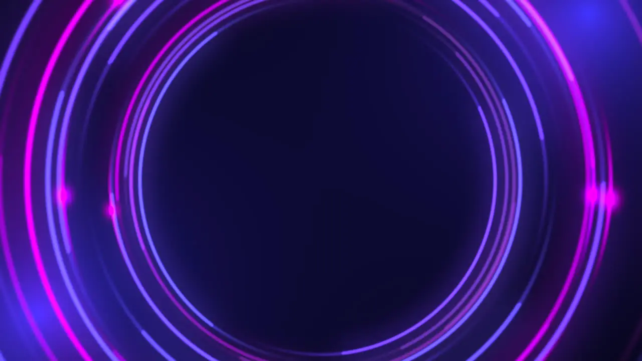 Motion purple circles abstract background 2