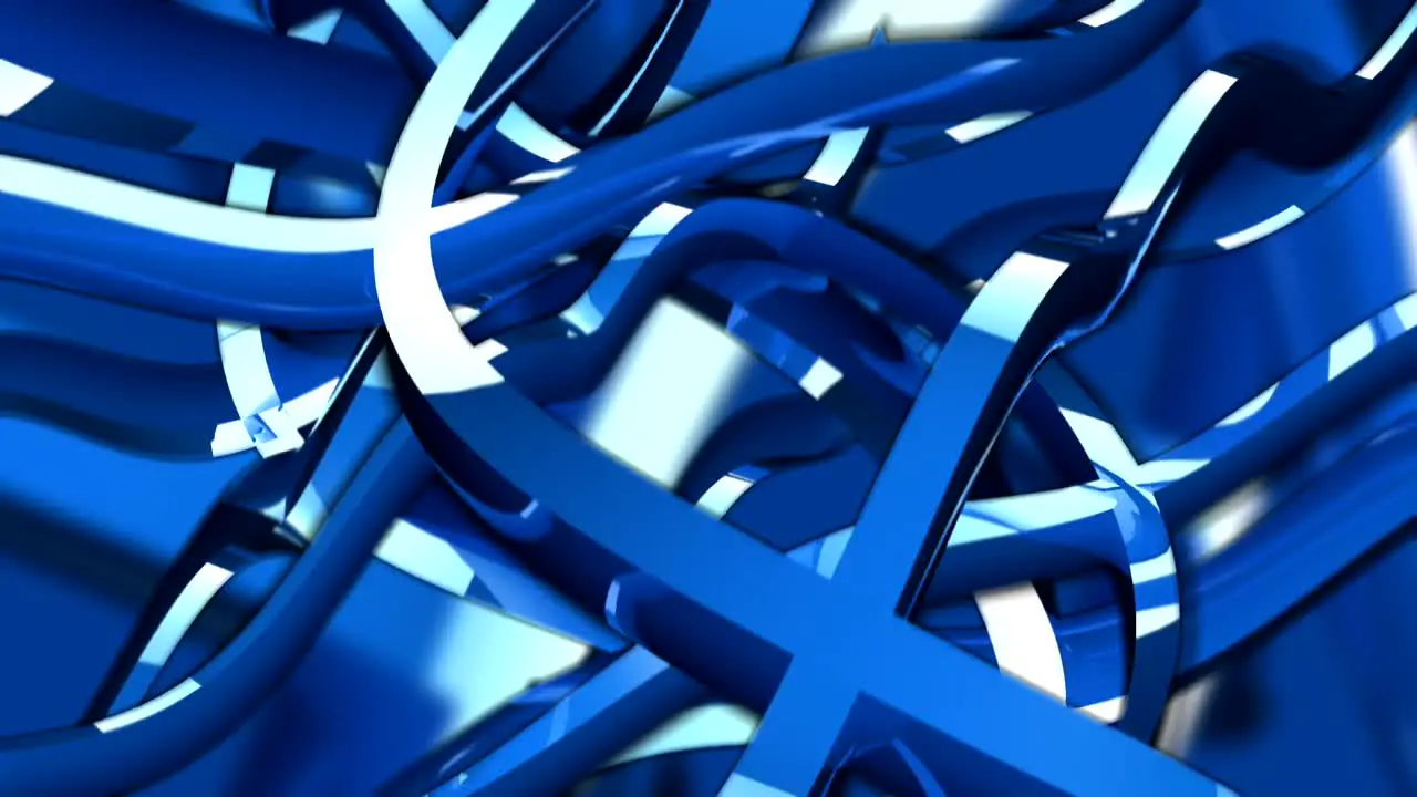 Blue Cables Motion Background