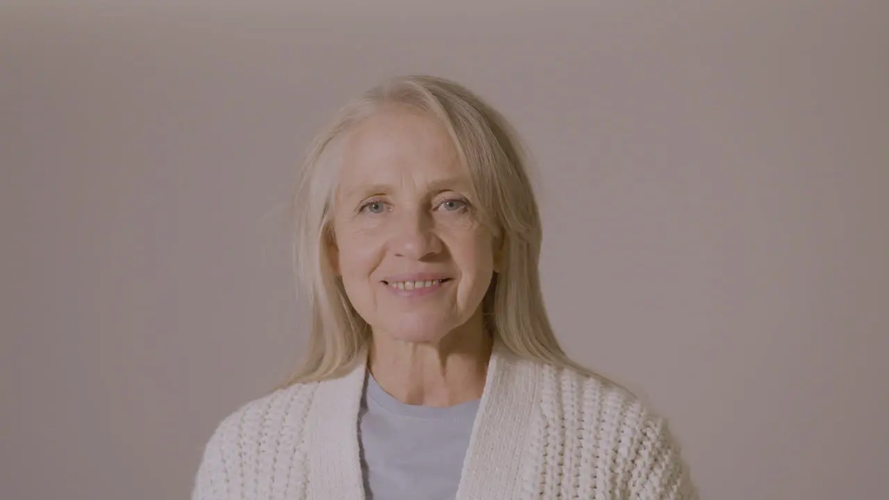 Portrait Of A Senior Woman Smiling At Camera 1